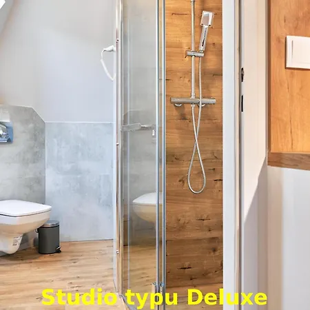 شقة Widokowe Pod Lasem *